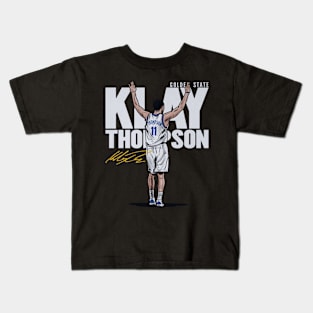 klay thompson three Kids T-Shirt